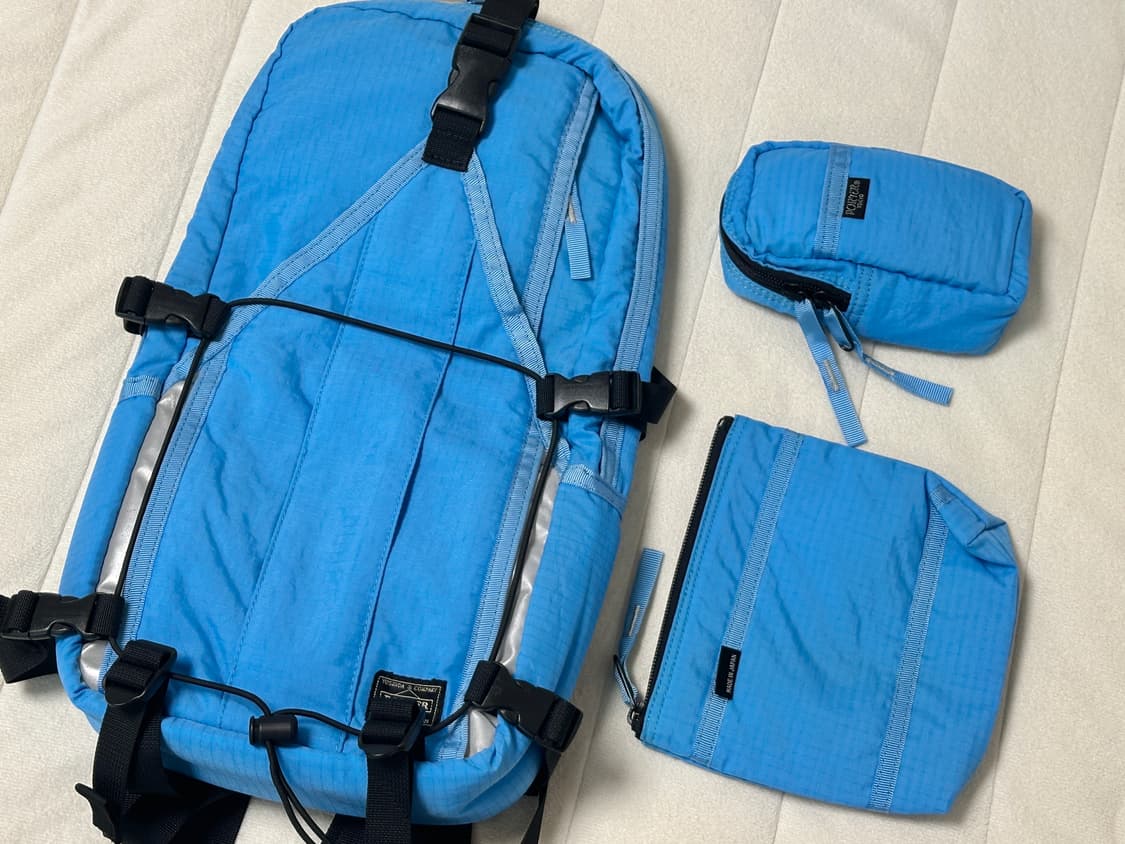 포터 바이시클 백팩&파우치 상품이미지3