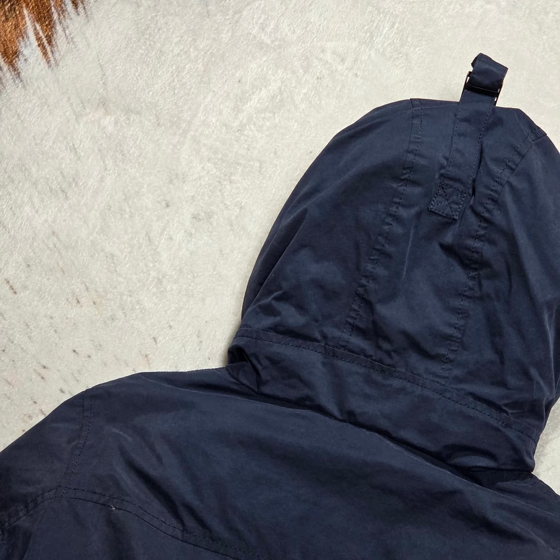 버커루 덕다운 네이비 야상 패딩 상품이미지6
