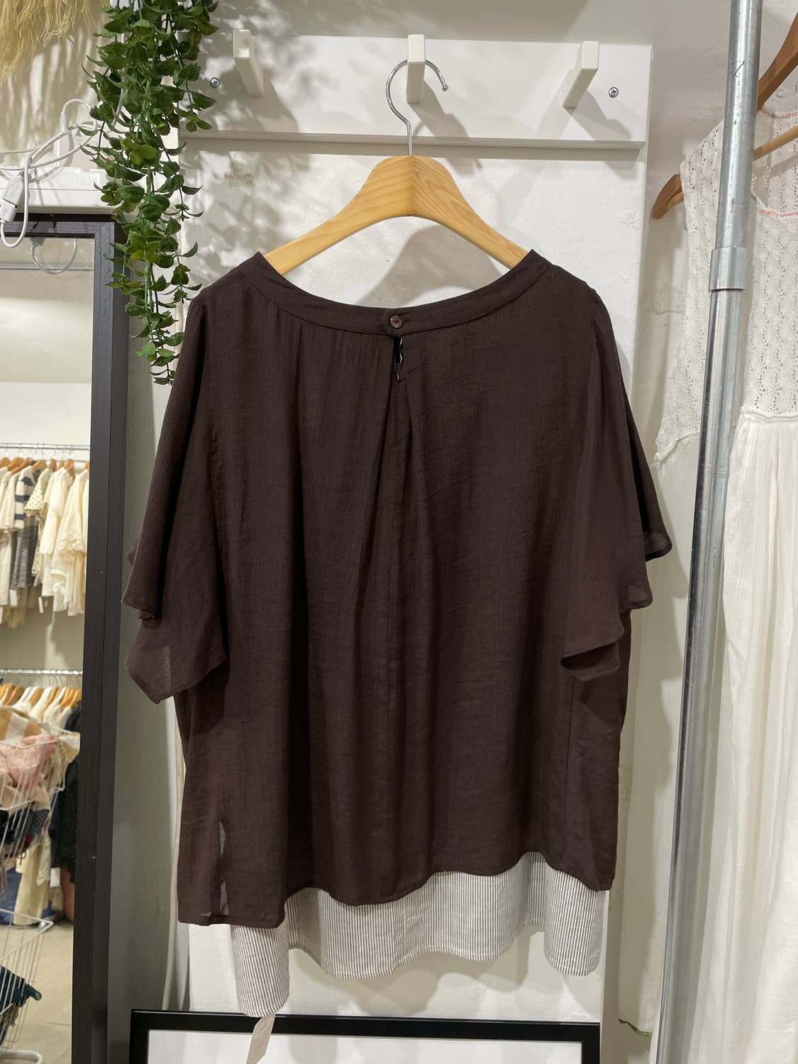 stripe layered blouse 상품이미지9