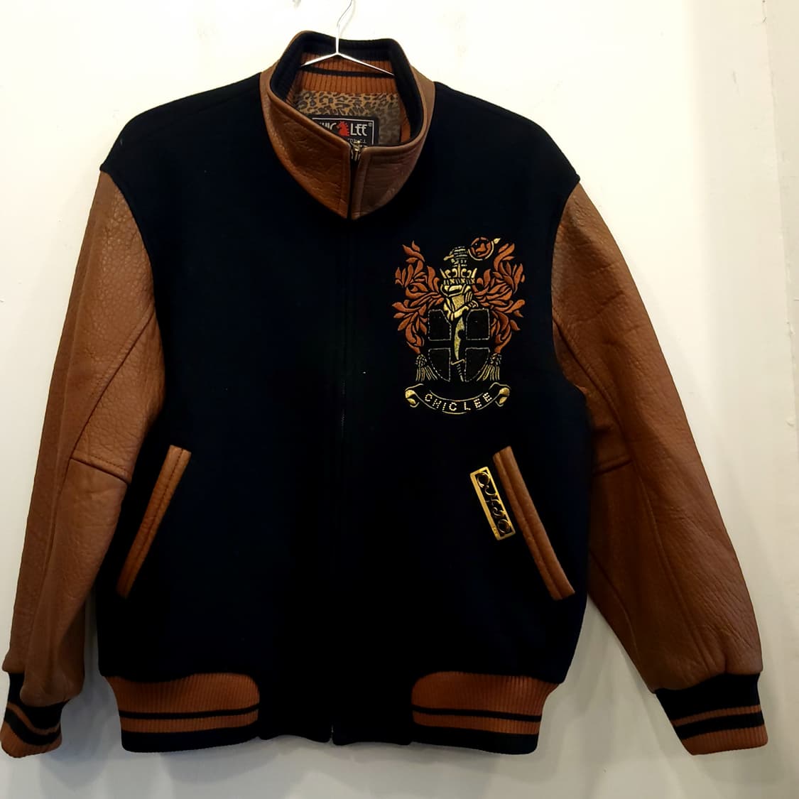 칙앤리 빈티지 레더 자켓 상품이미지2