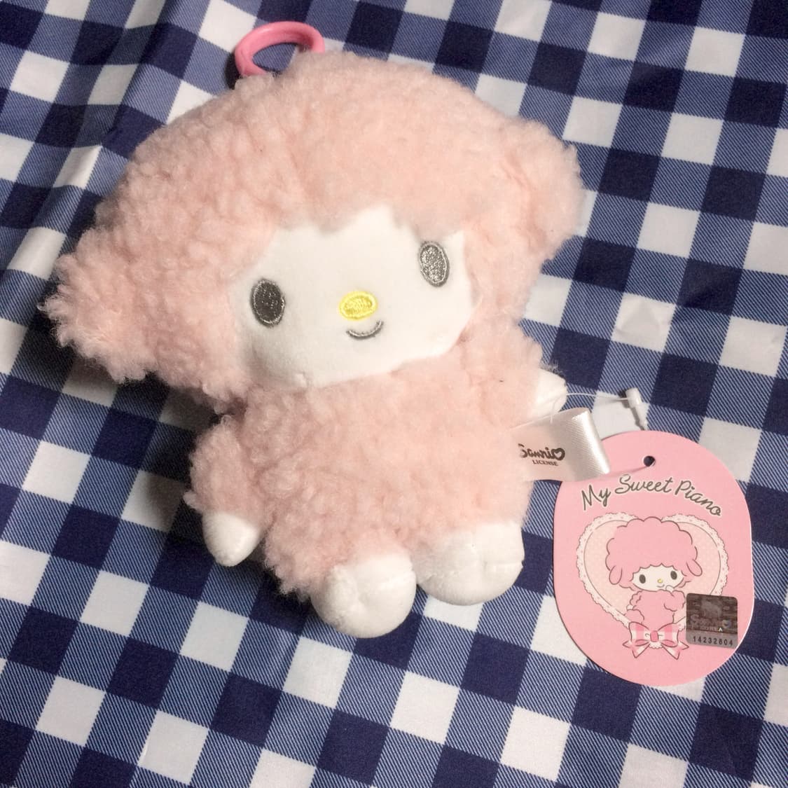 고전키티 산리오 정품 마이피아노 마이멜로디 마스코트 키링 헬로키티 인형 상품이미지1