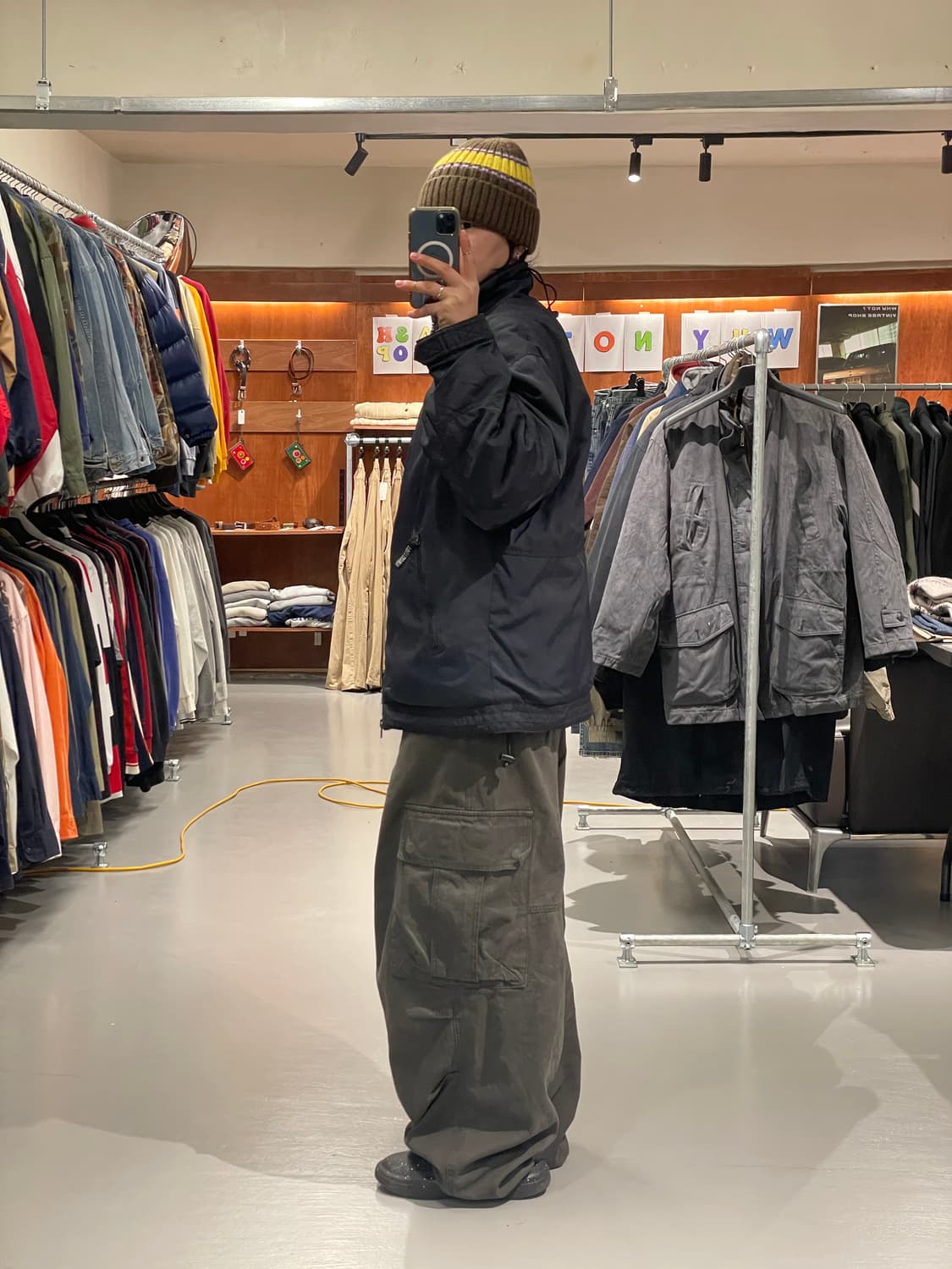 빈티지 아웃도어 다운 자켓   상품이미지4