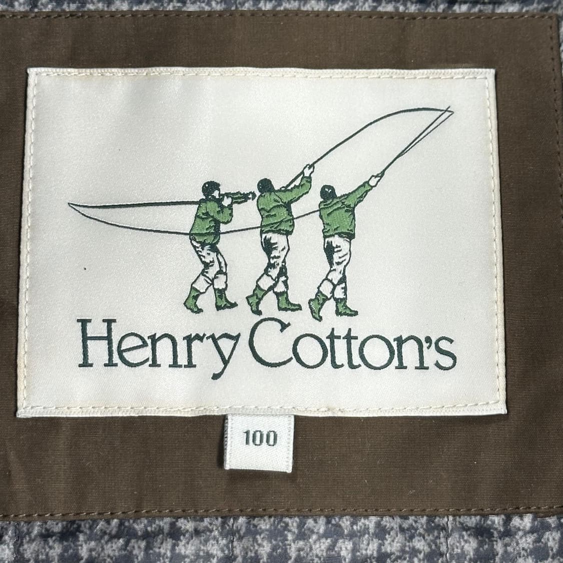 헨리코튼 클래식 왁스자켓 브라운 L 상품이미지6