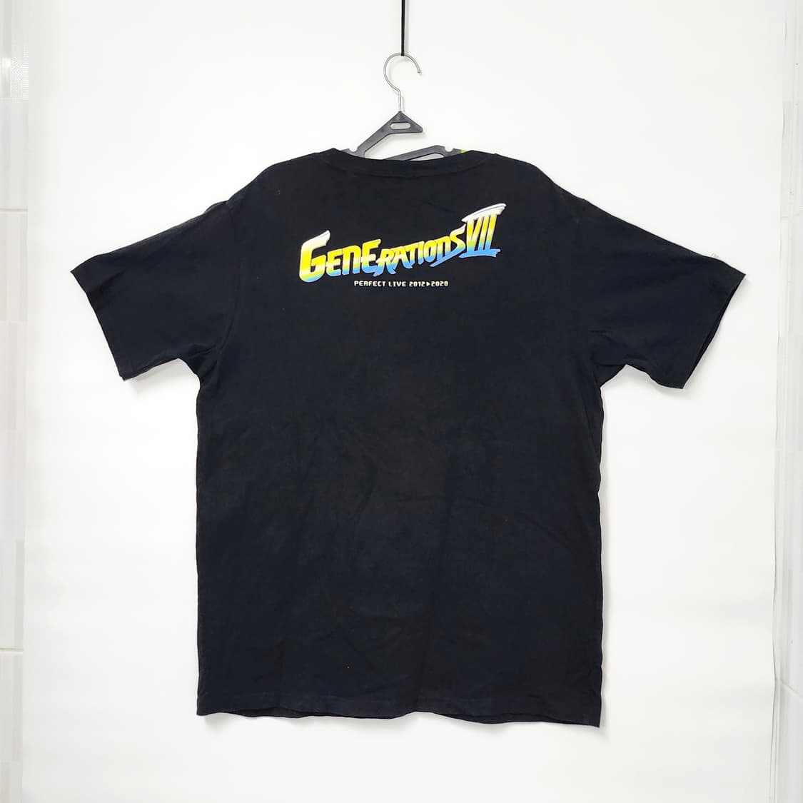 일본그룹 GENERATIONS VII 콘서트 한정판 블랙 티셔츠 100 상품이미지2