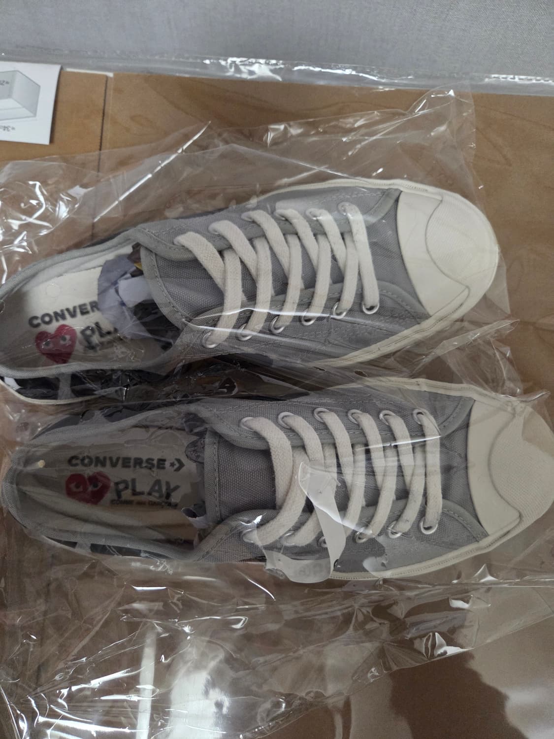 꼼데가르송 컨버스 잭퍼셀 드리즐 블랙 상품이미지2