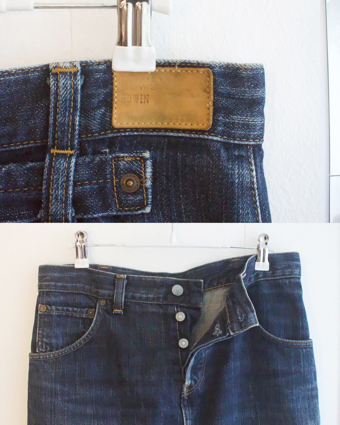 cinch back denim skirt 상품이미지4