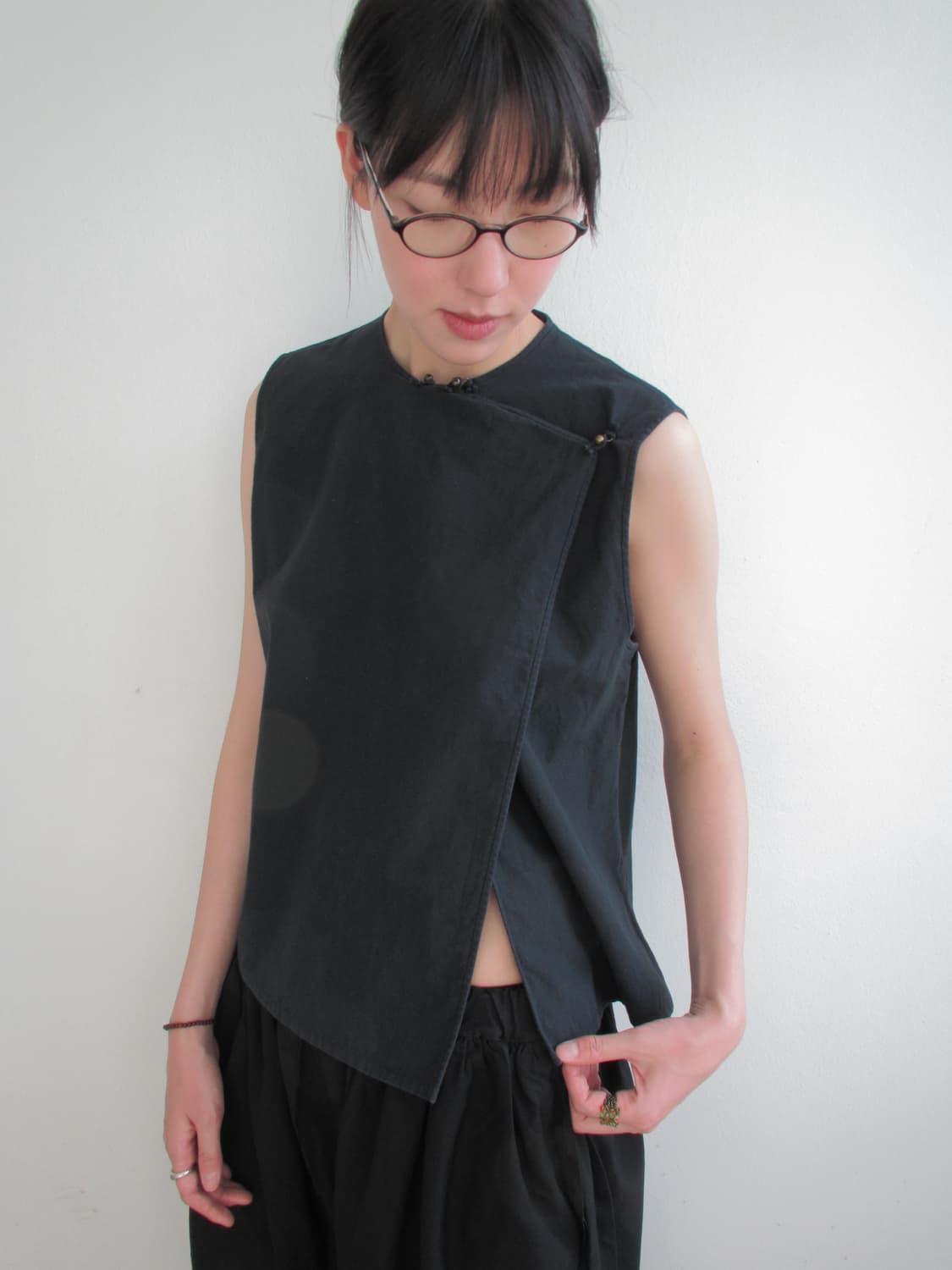 8-90s Comme des garcons bell button vest 상품이미지3