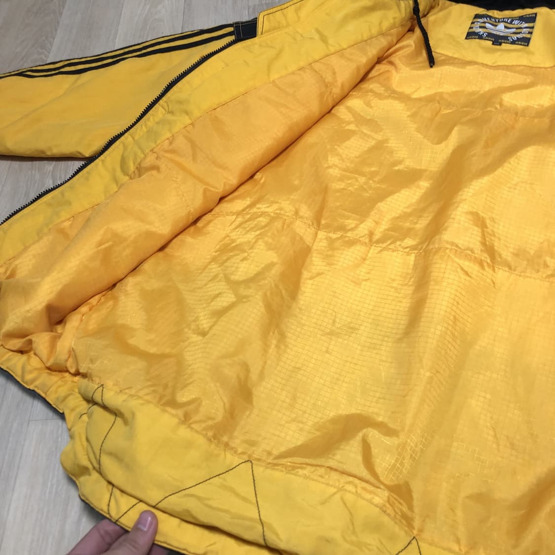 (105) 90's 아디다스 어드벤쳐 ADV 올드스쿨 트윈넥스 자켓 상품이미지3