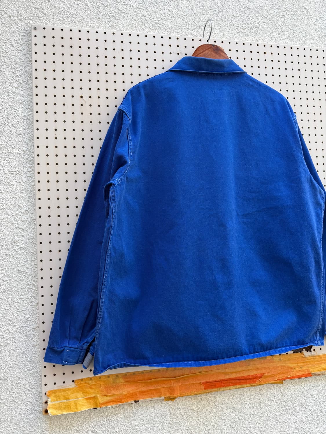 1970s NORSKIN WASHED BLUE 빈티지 프렌치워크자켓 상품이미지8