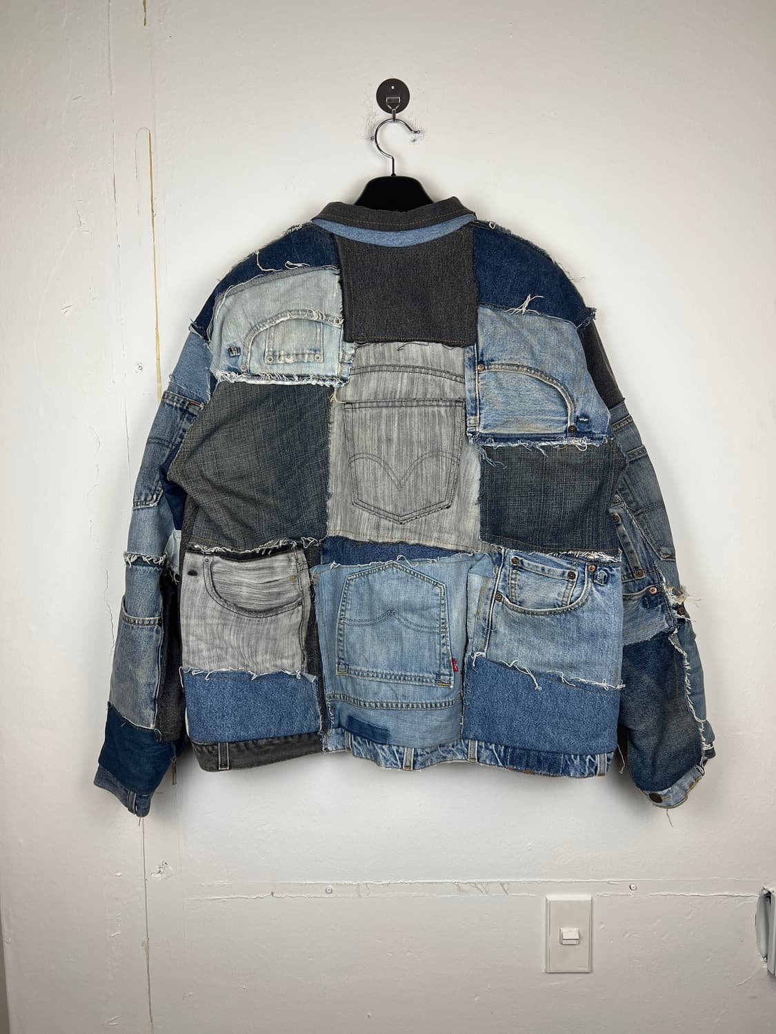 리바이스 패치워크 커스텀 데님 자켓 OS 상품이미지2