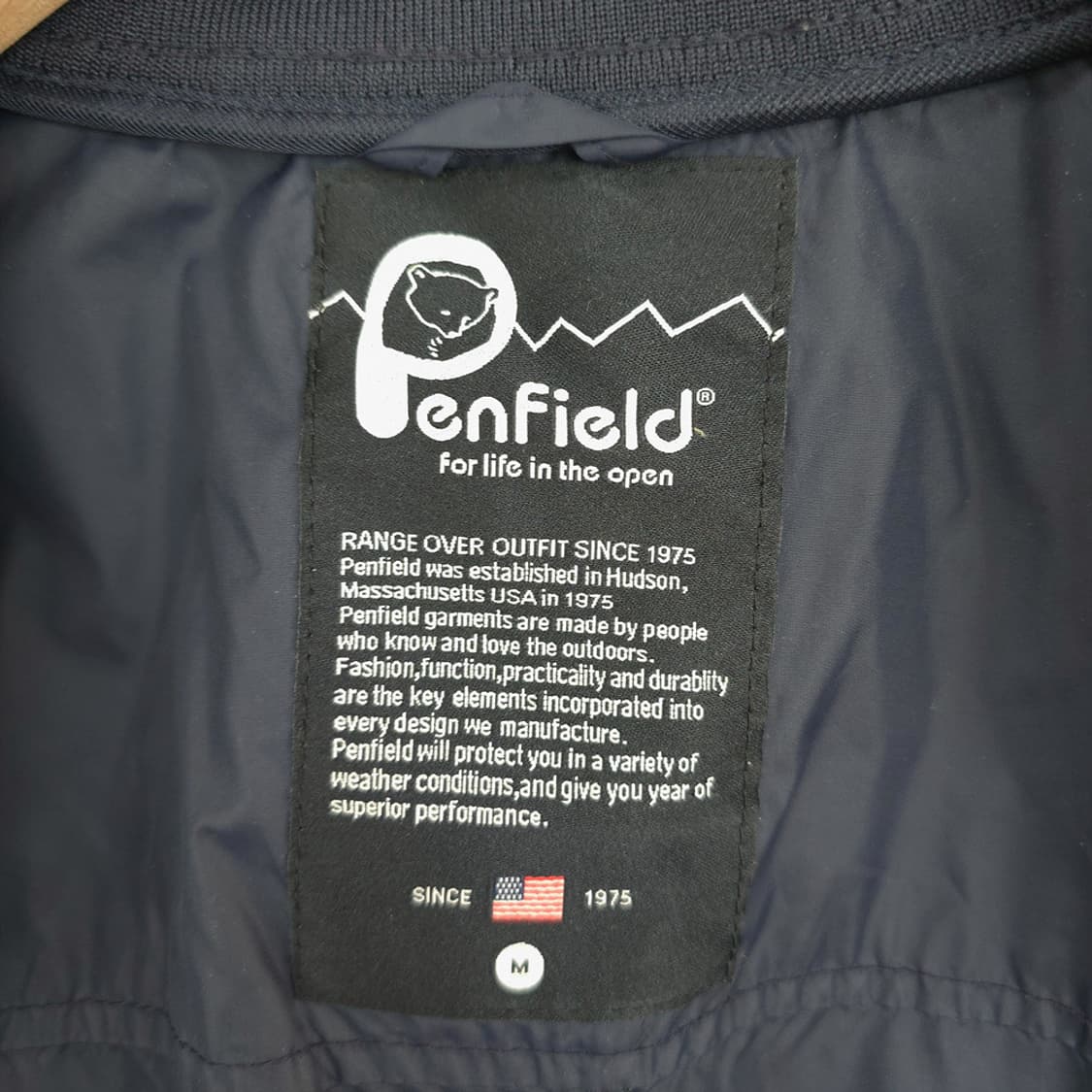 펜필드 Penfield 나일론 봄버 자켓 네이비 100 상품이미지8
