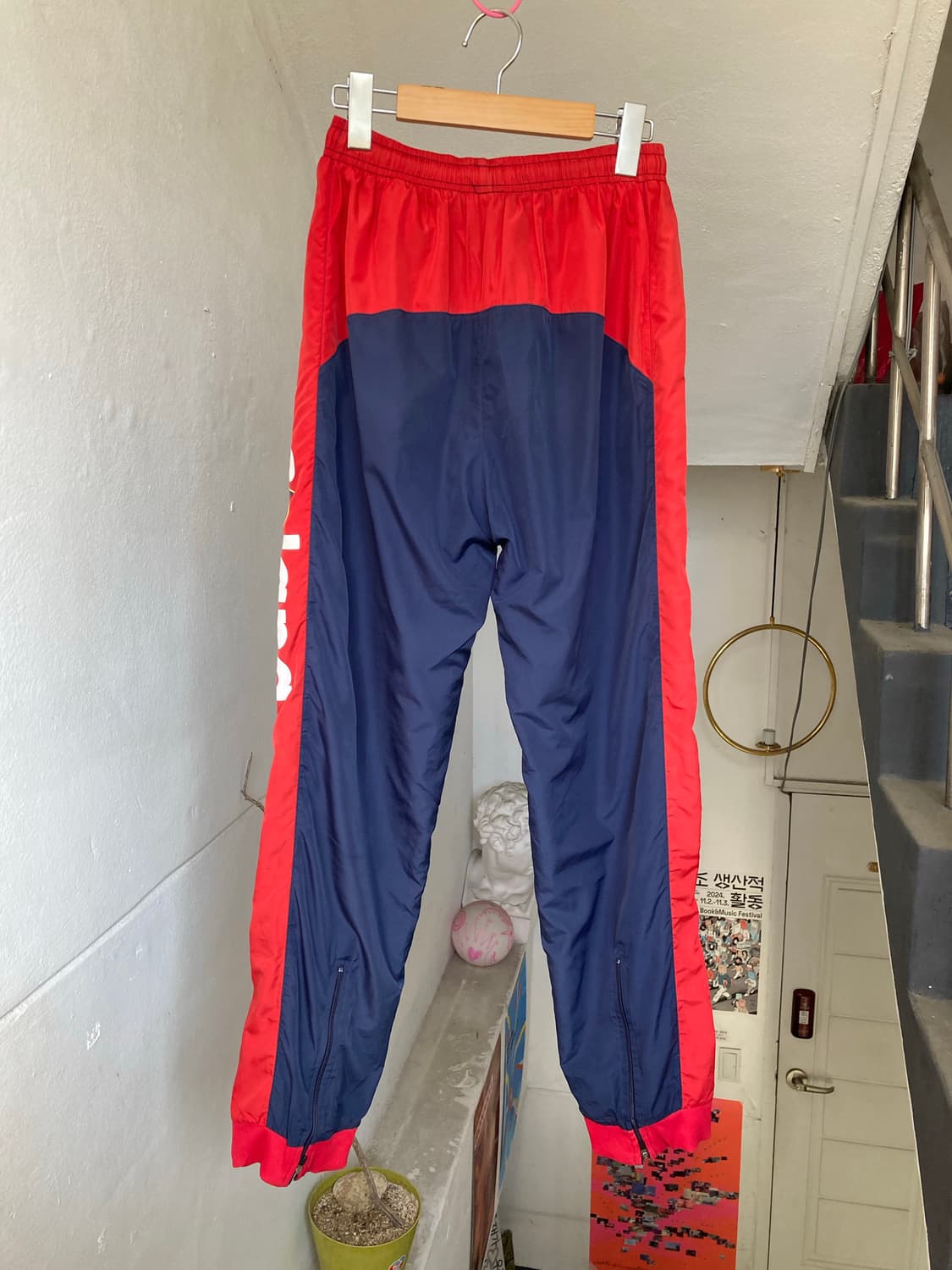 츄리닝 빈티지 네이비 조거팬츠 상품이미지5