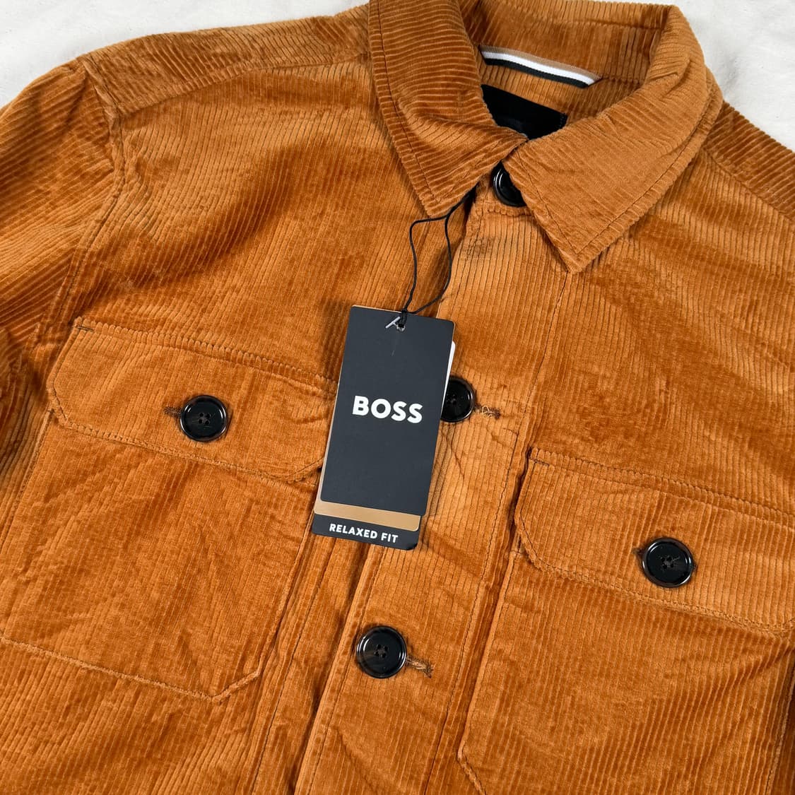 Boss 보스 코듀로이 셔츠 자켓 데드스탁 상품이미지3