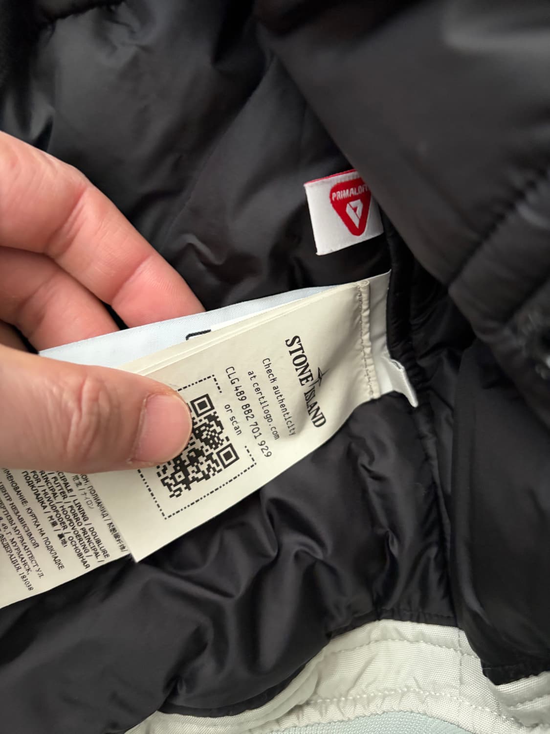 [L] 스톤아일랜드 쉐도우 프로젝트 프리마로프트 봄버 자켓 상품이미지3