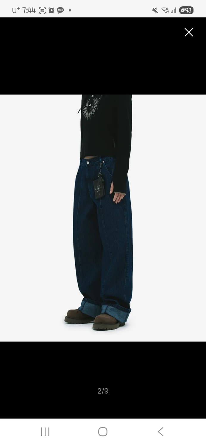 데프가먼츠 TEXTURE DENIM PANTS [인디고] 상품이미지2