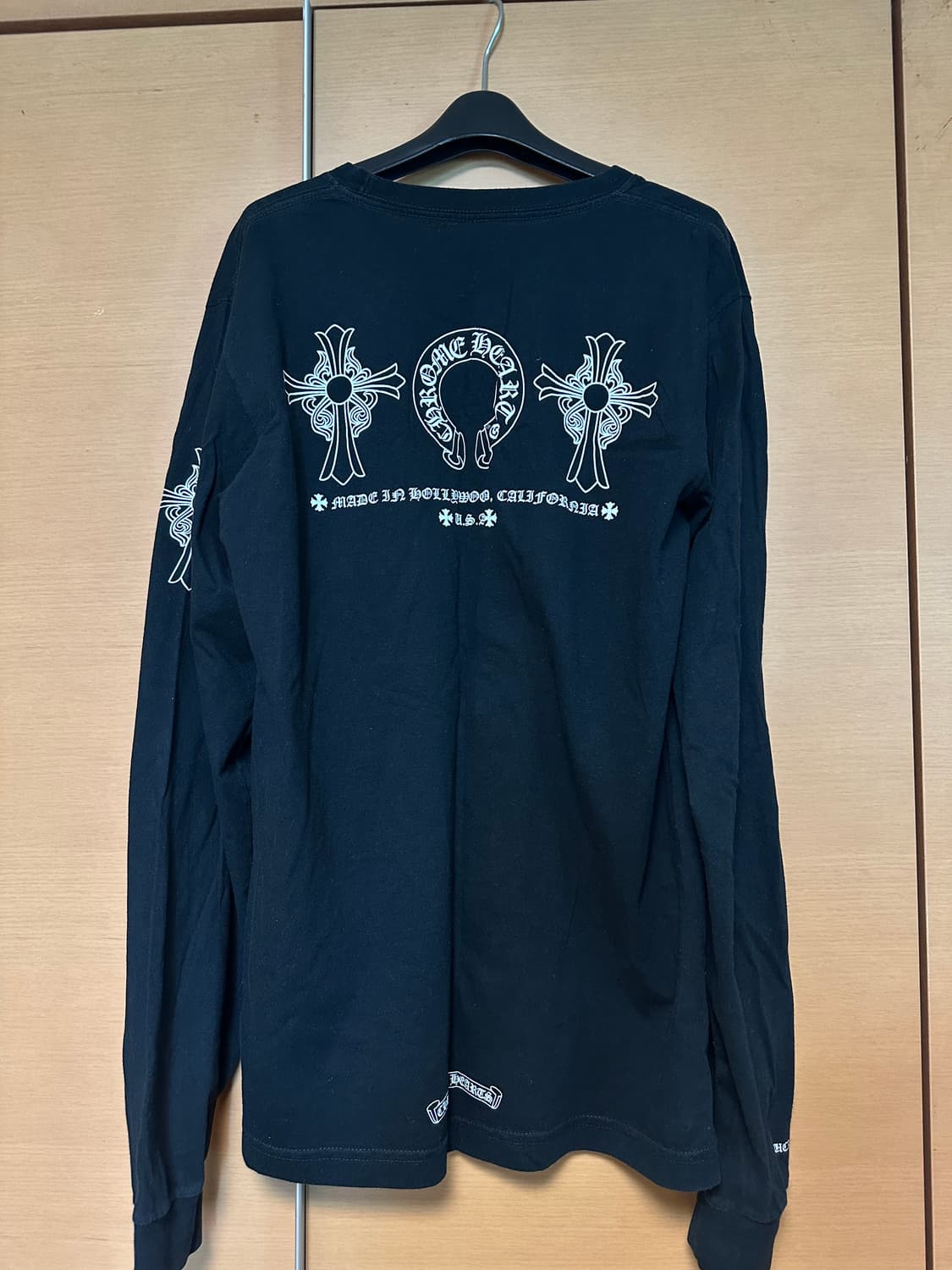 크롬하츠 홀스슈 멀티로고 롤슬리브 상품이미지1