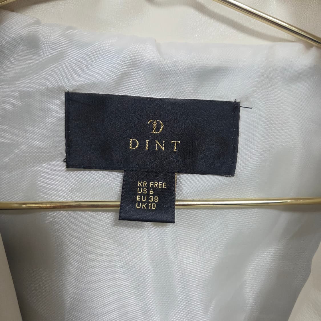 딘트(DINT) 크롭 프린지 가죽 자켓 상품이미지5