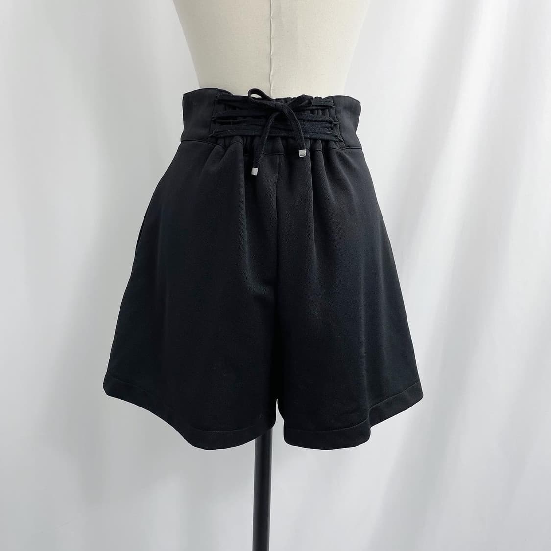 블랙 스커트 팬츠 상품이미지8