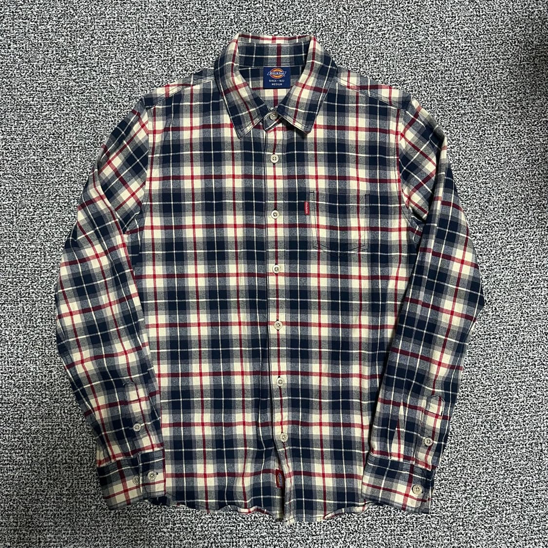 (M) 디키즈 체크 셔츠 남방 상품이미지1
