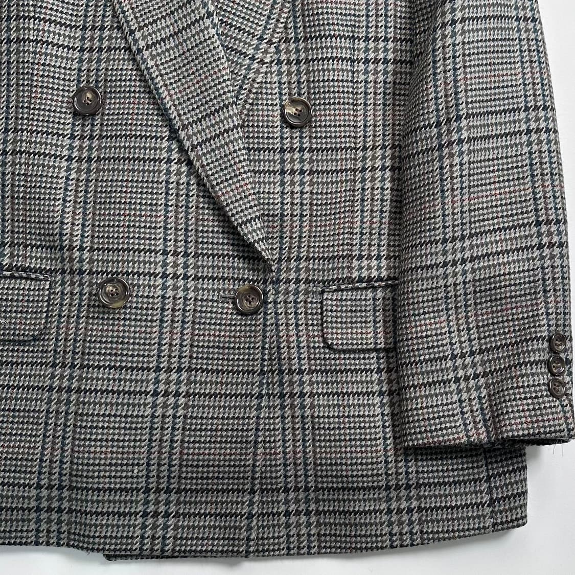 버버리 하운드체크 더블 블레이저 상품이미지4
