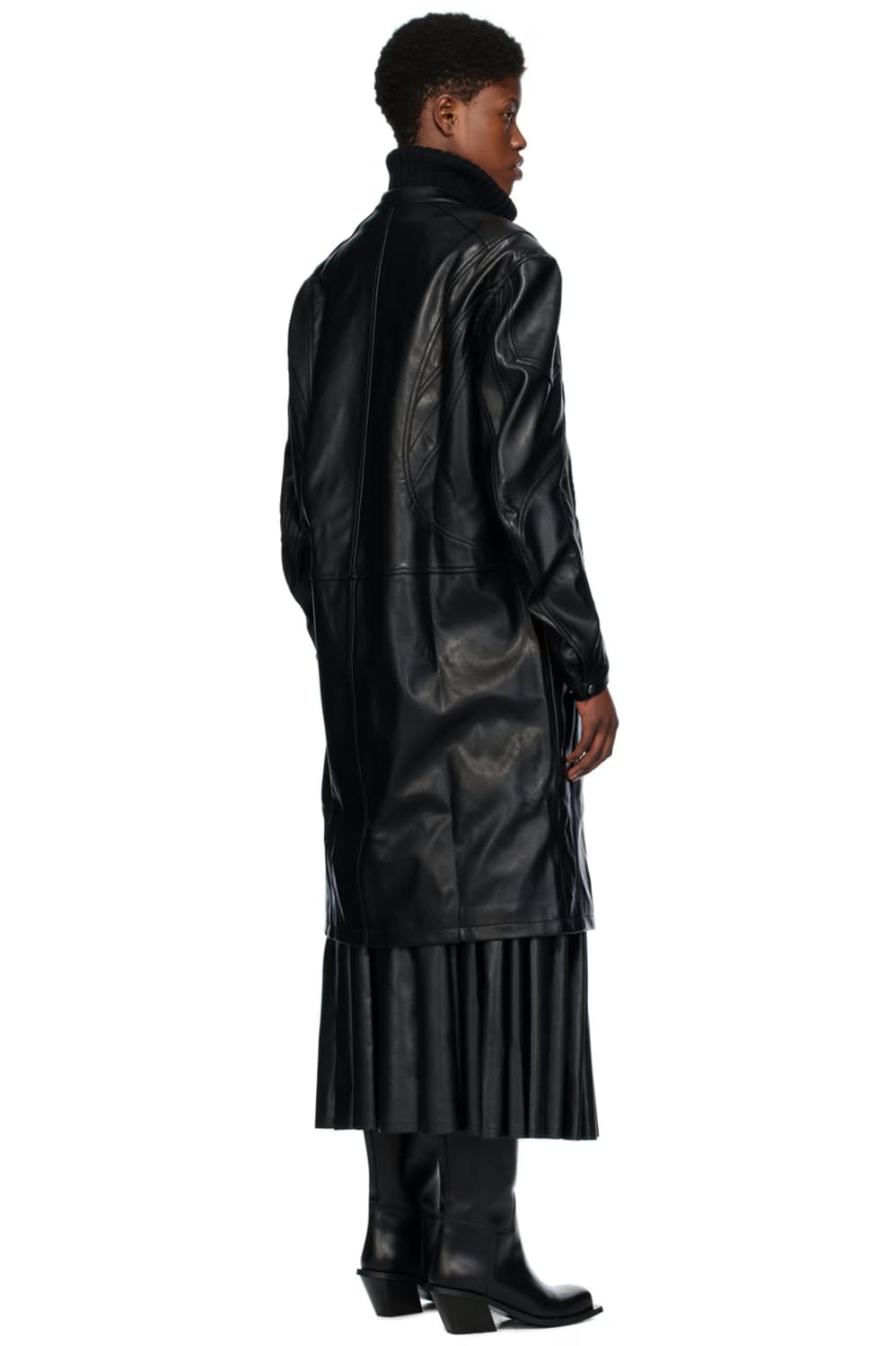 르수기아뜰리에 바이커 가죽 자켓 상품이미지2