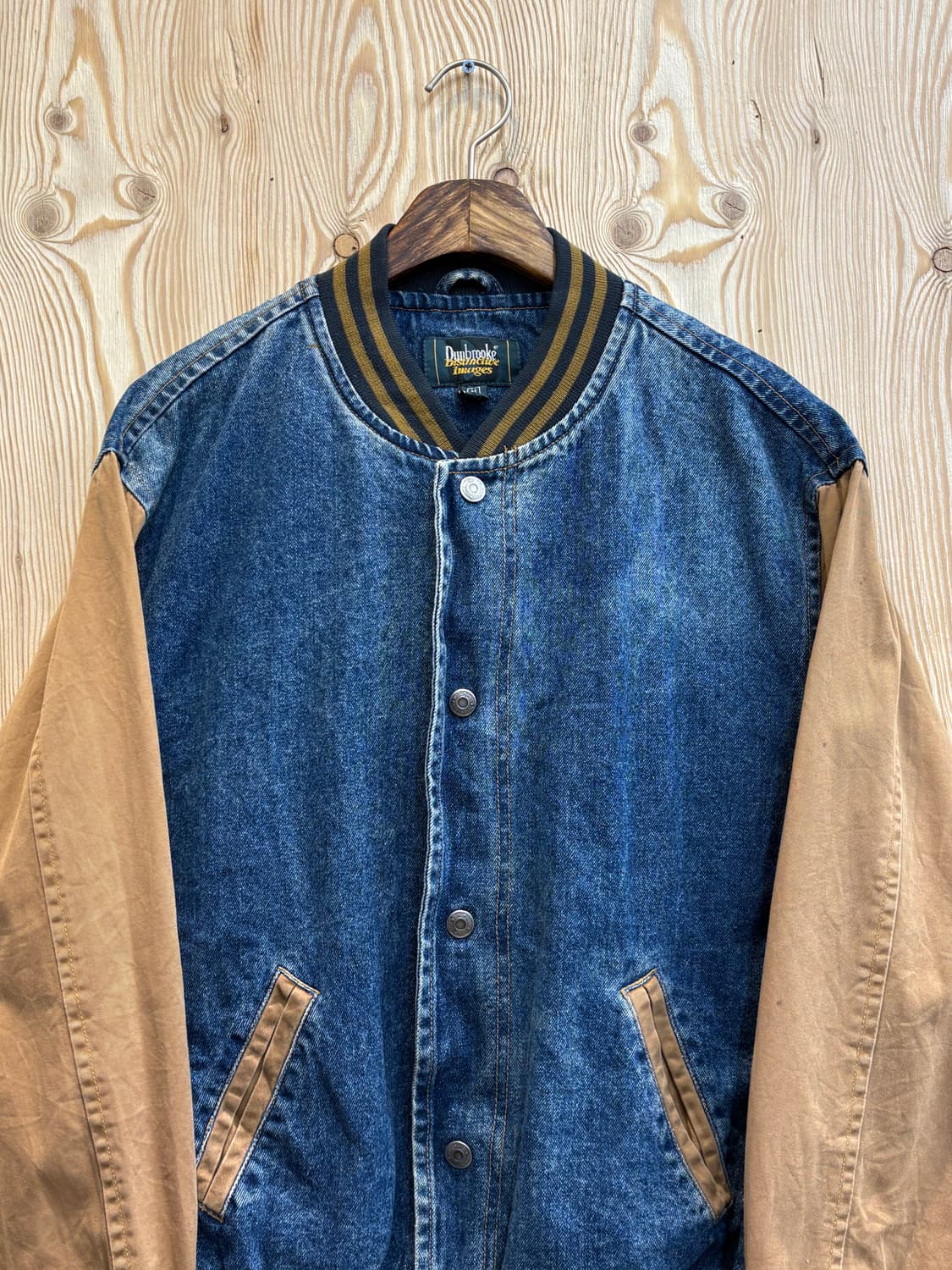 Dunbrooke 데님 바시티자켓 상품이미지3