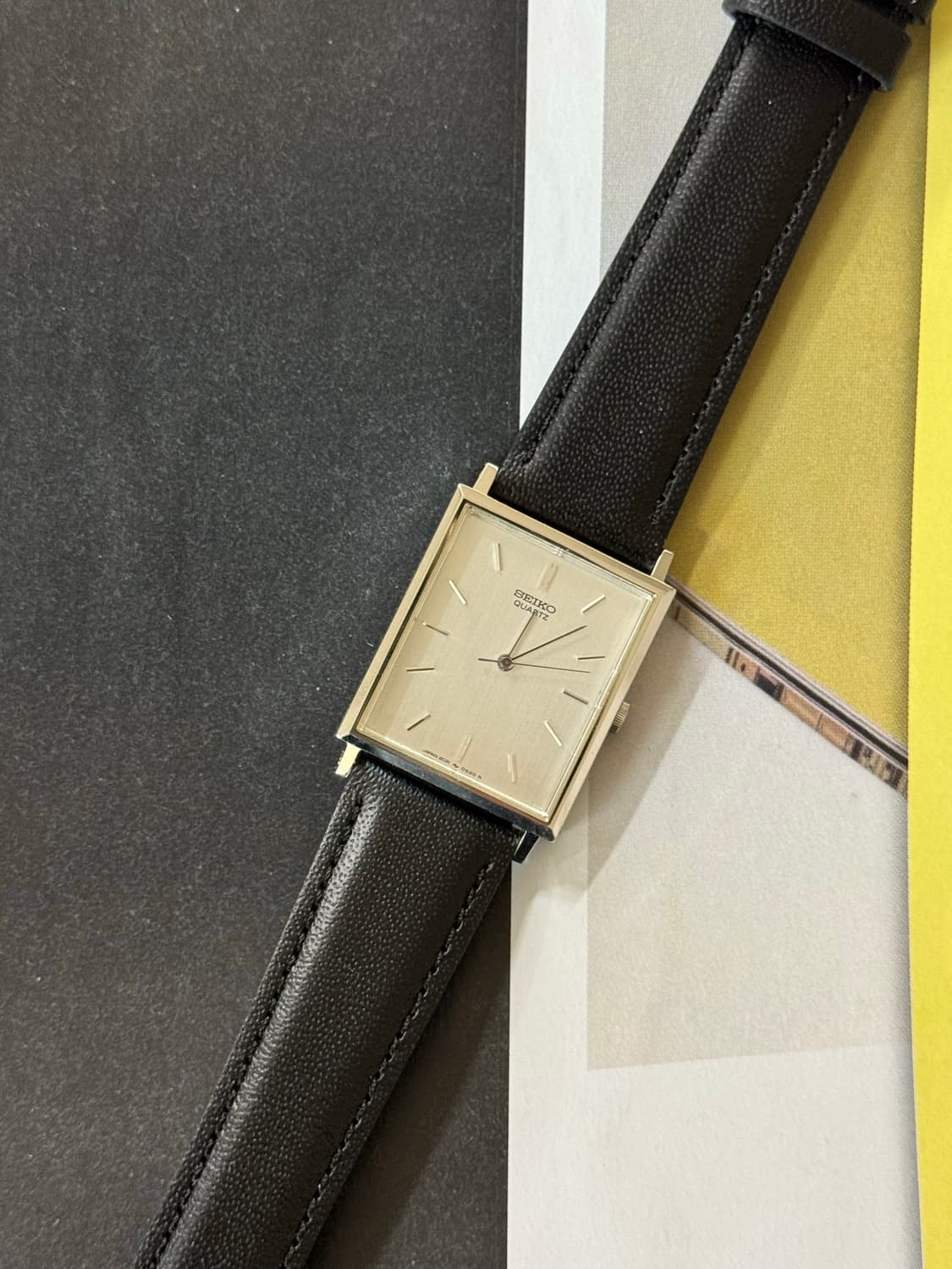 80s Seiko tank quartz 상품이미지1