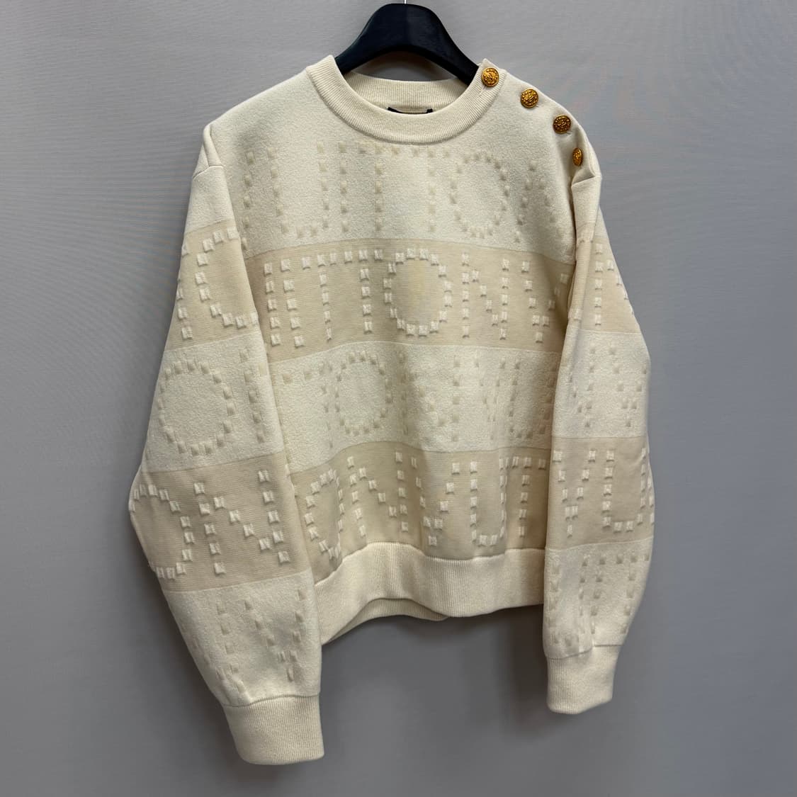 루이비통 샹키 스트라이프 풀오버 니트 ( 여성 오버핏 ) 상품이미지2