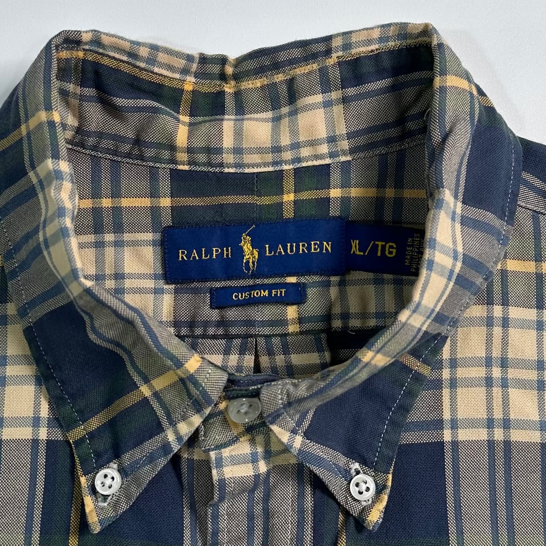 폴로 랄프로렌 타탄체크 옥스포드 셔츠 상품이미지5