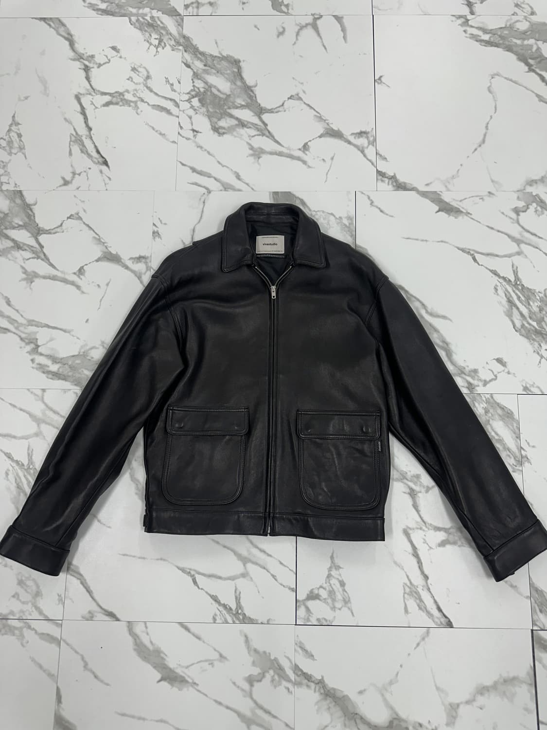 비바스튜디오 가죽자켓 상품이미지1