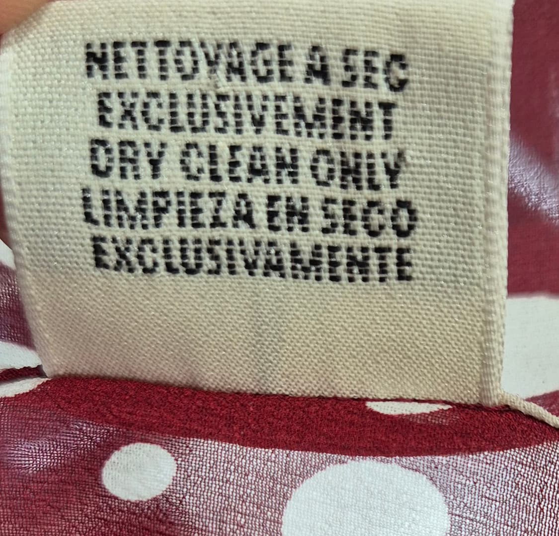 [중고명품셀렉트]에르메스 슬리브리스 실크 쉬폰 블라우스 36 상품이미지10