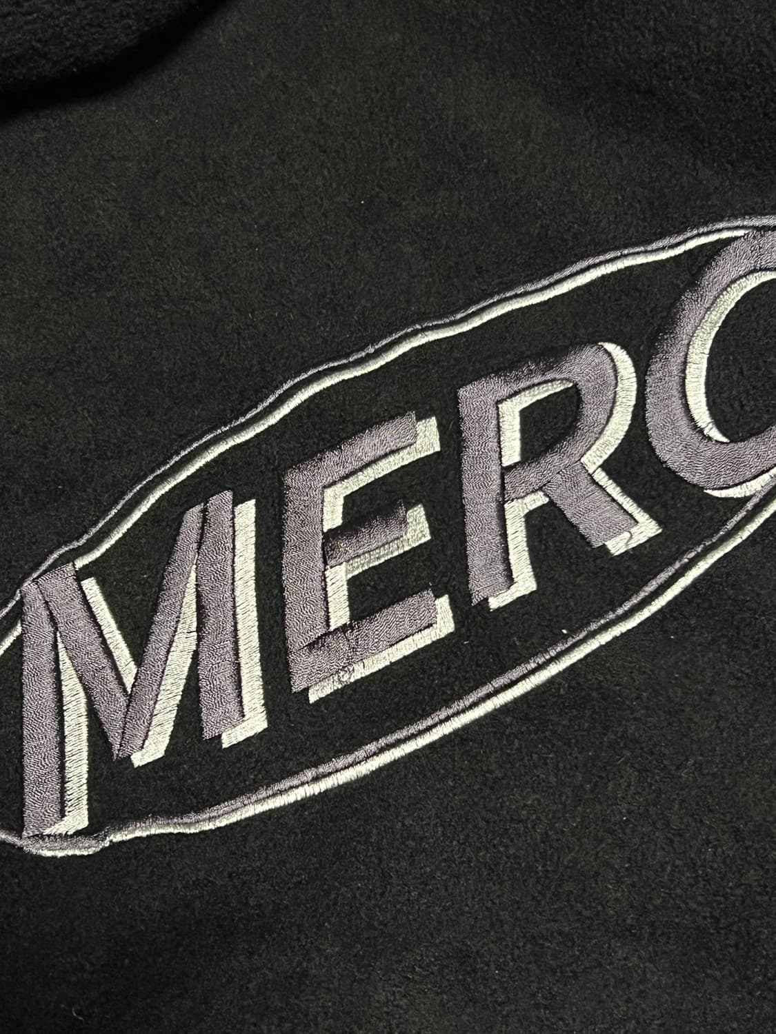 A COVER 어커버 MERC 플리스 누빔 후드집업 XL 블랙 상품이미지6