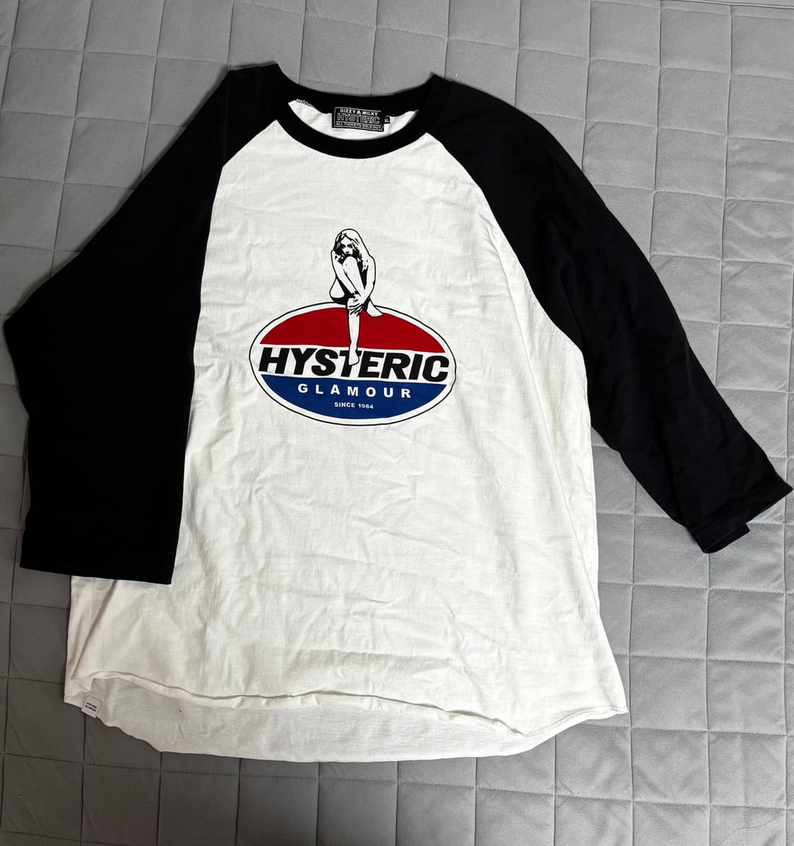 히스테릭글래머 7부 티셔츠  상품이미지1