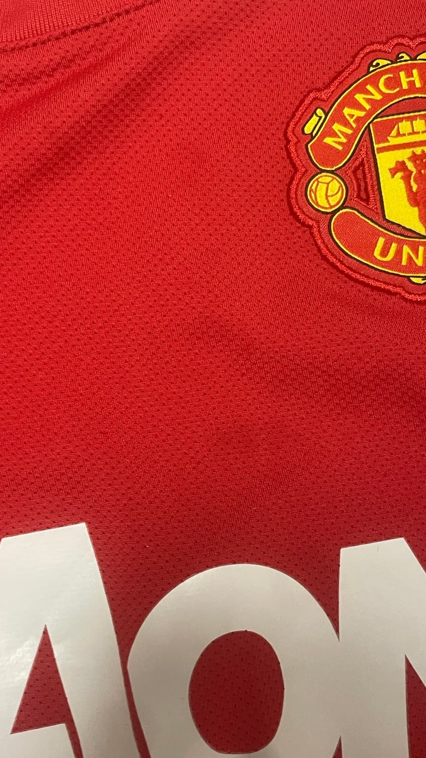 11-12 맨유 유니폼 홈 노마킹 판매 상품이미지5