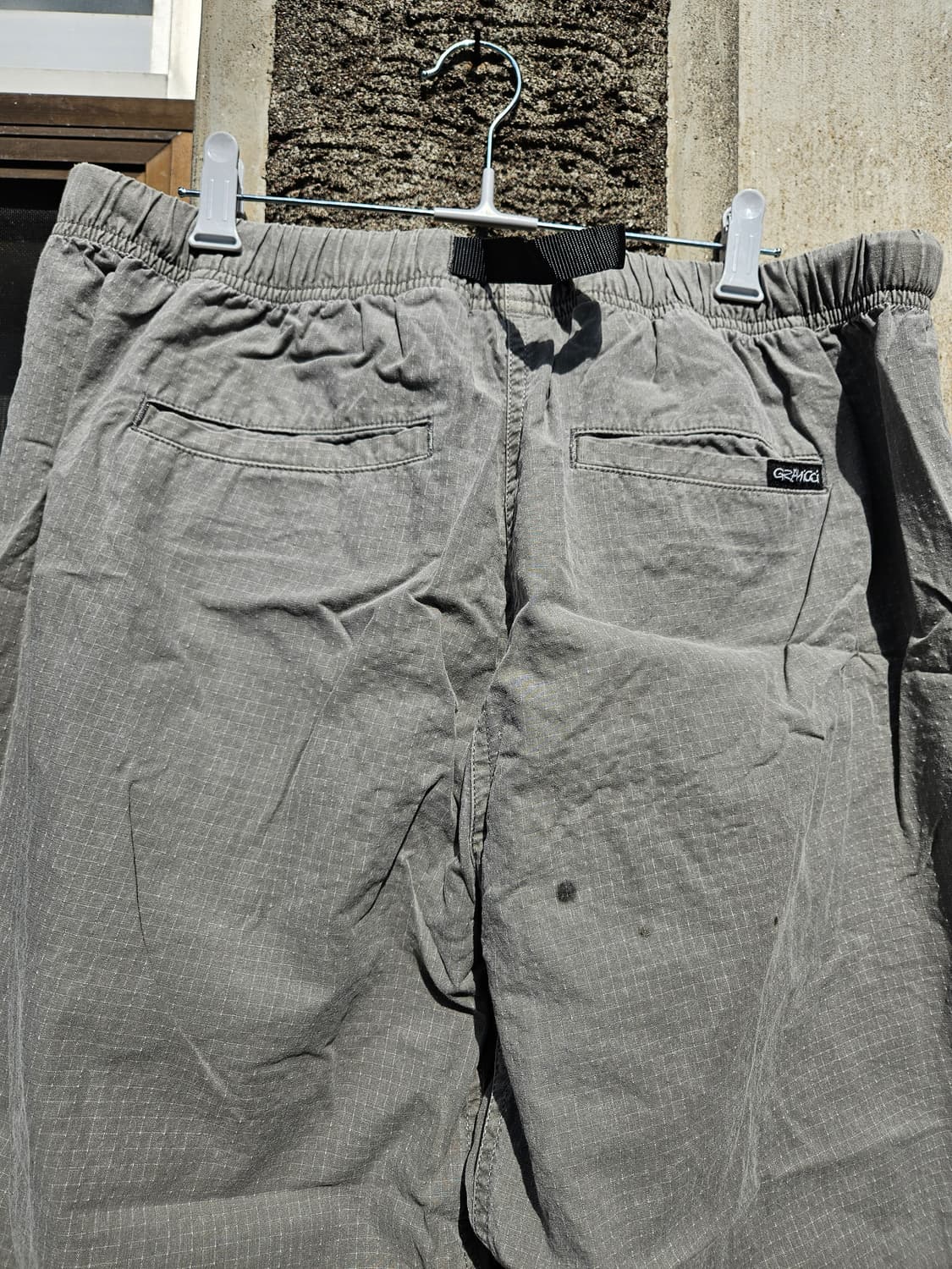 Gramicci 22SS 립스탑 루즈 테이퍼드 팬츠 / 그레이 L 상품이미지5