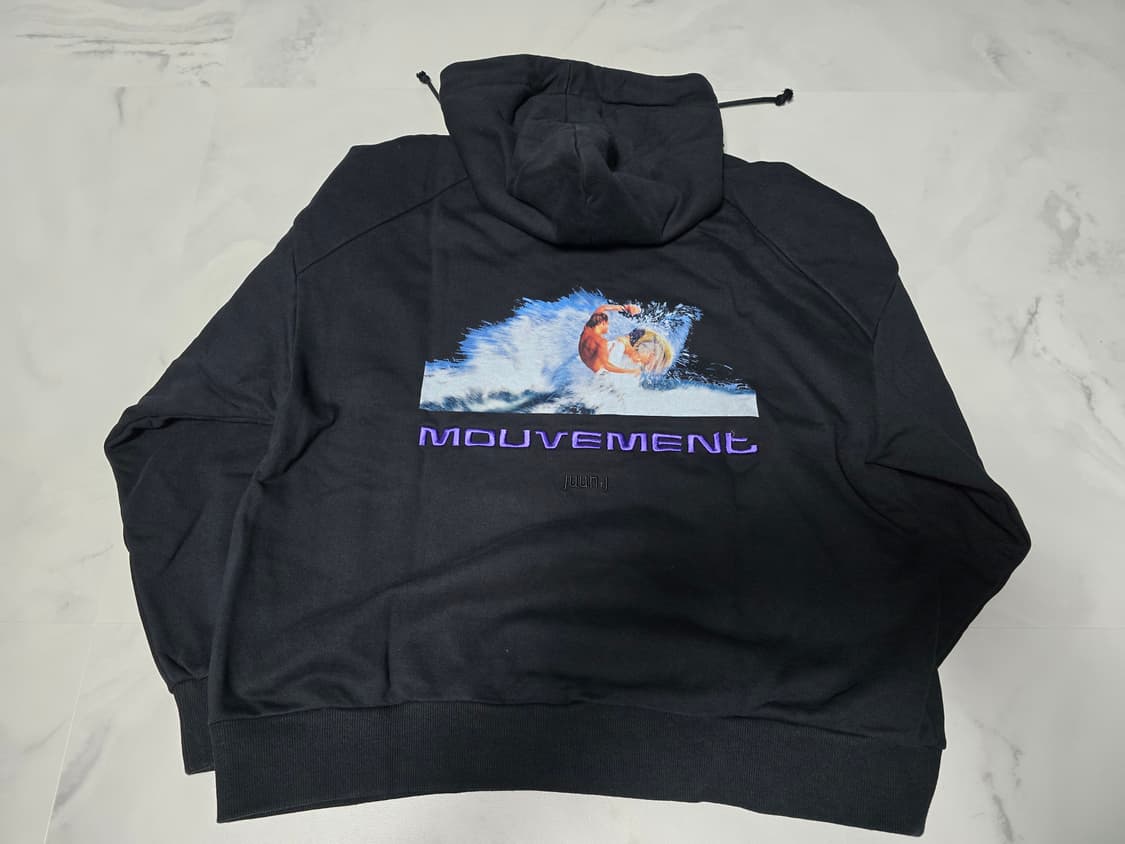 준지 코튼 루즈핏 그래픽 후디 s사이즈 상품이미지7