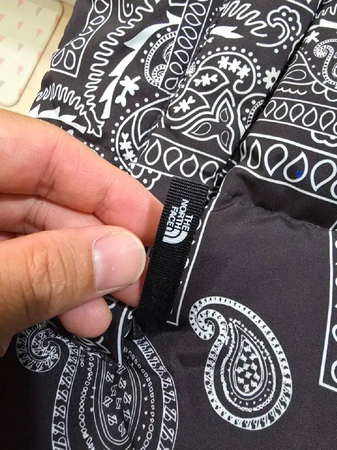 노스페이스 케이스스터디 콜라보 반다나 패딩베스트 상품이미지3