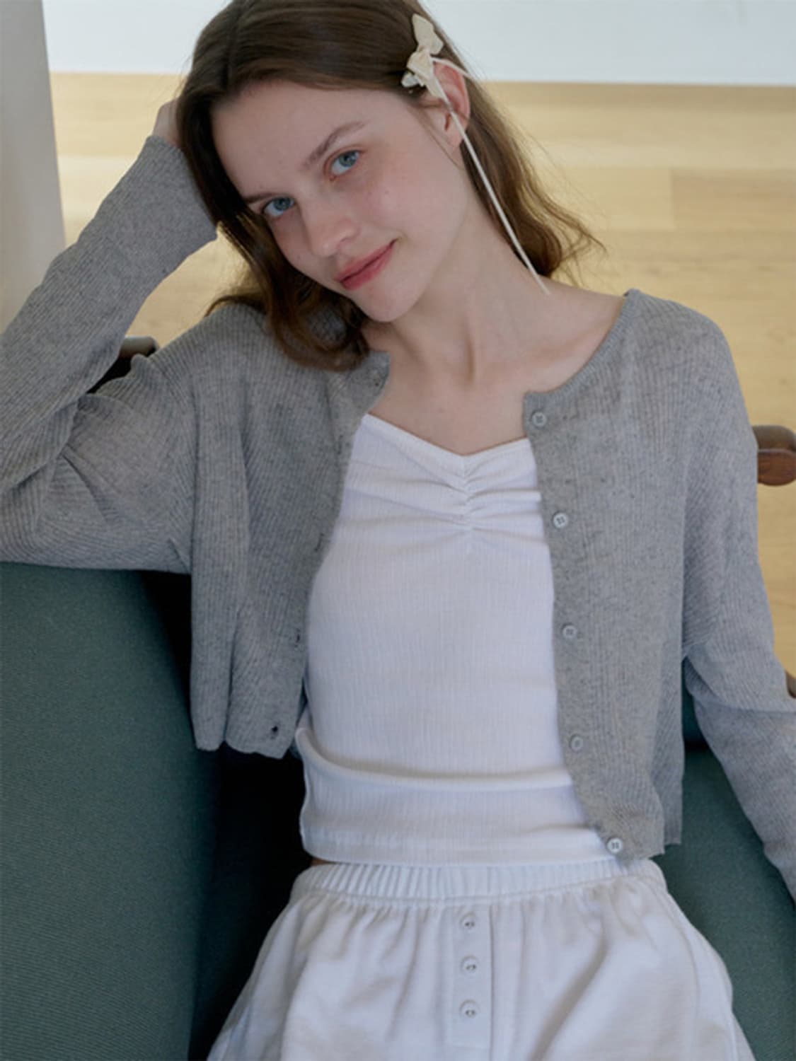 레테라 Wrinkle Sleeveless-블랙 상품이미지2