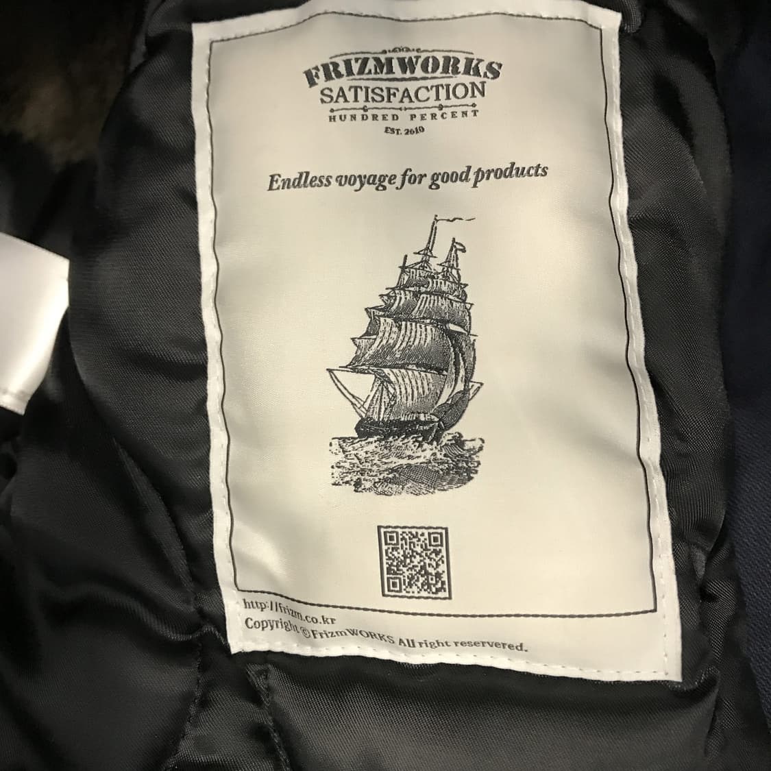 프리즘웍스 네이비 덱자켓 [M사이즈] 상품이미지5