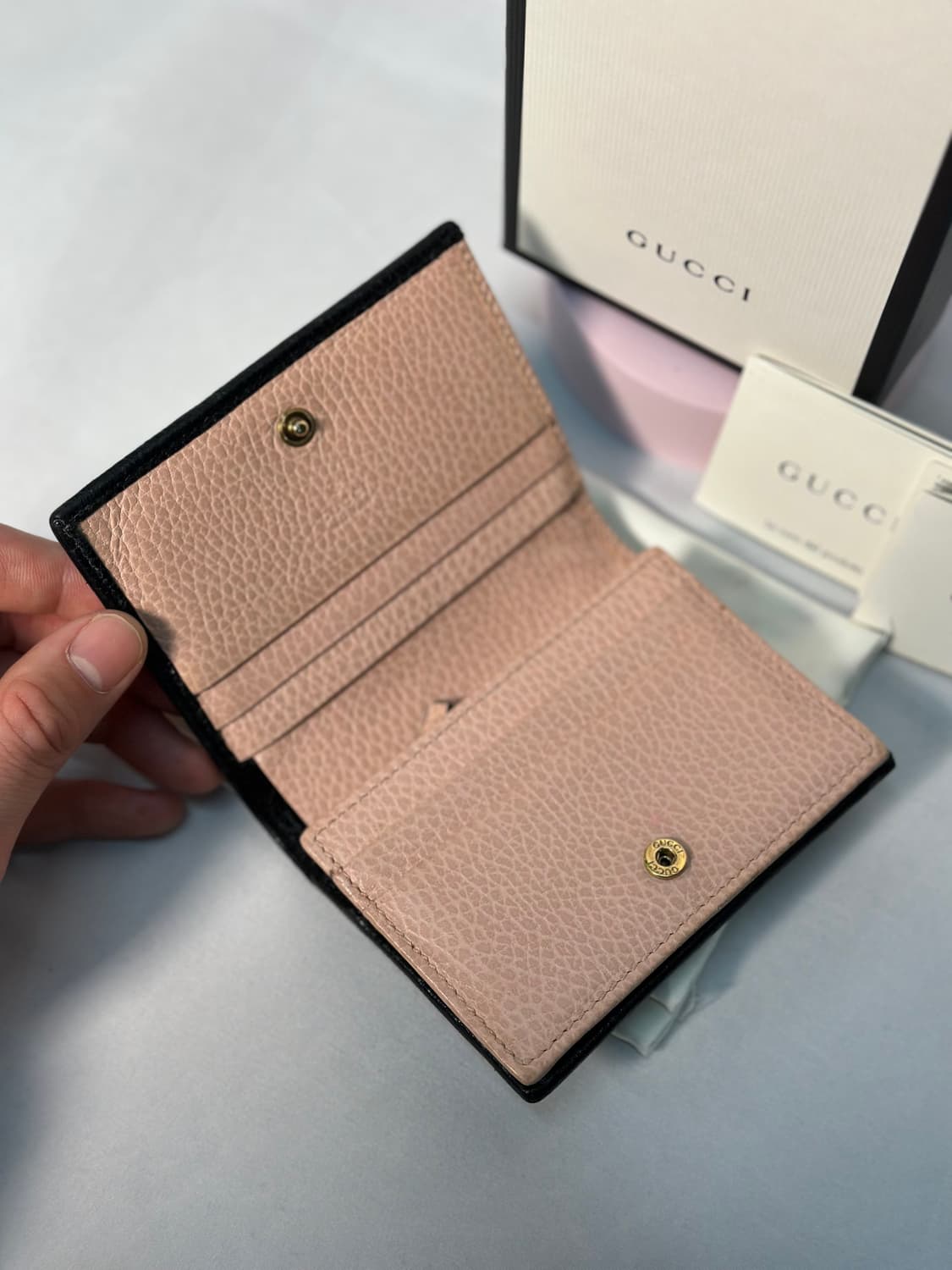 구찌 마몽 리본보우 반지갑 상품이미지5