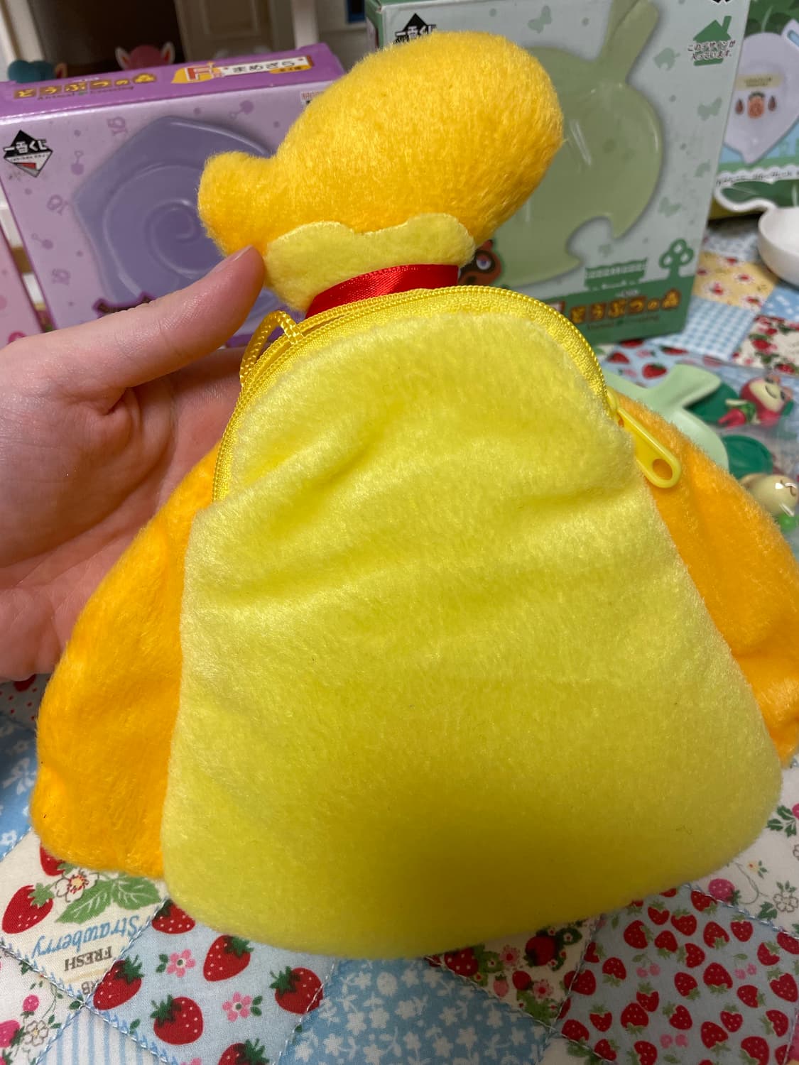 고전굿즈 동물의숲 여울이 가방 파우치 인형 상품이미지2