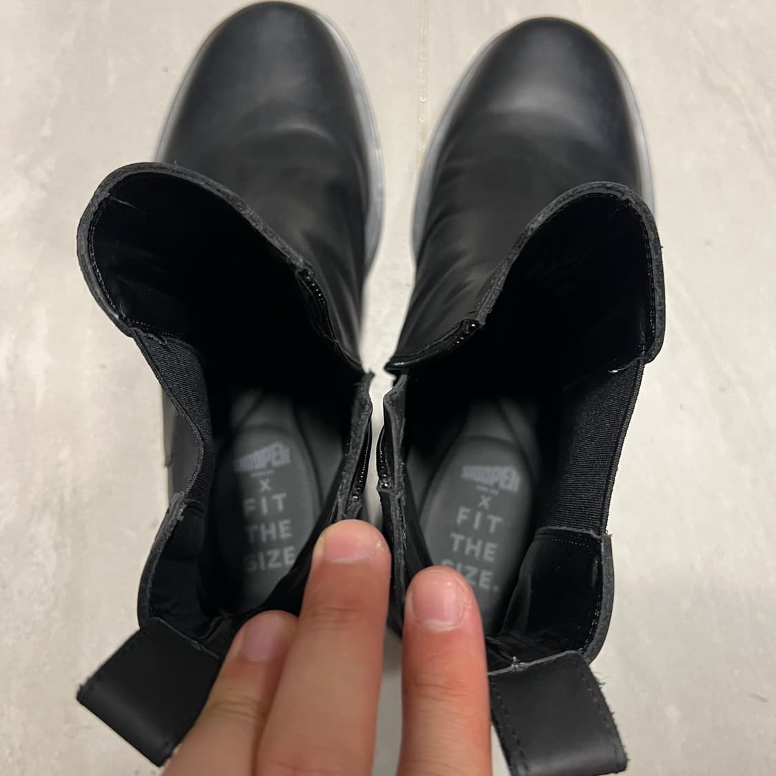 슈펜 핏더사이즈 첼시부츠 상품이미지3