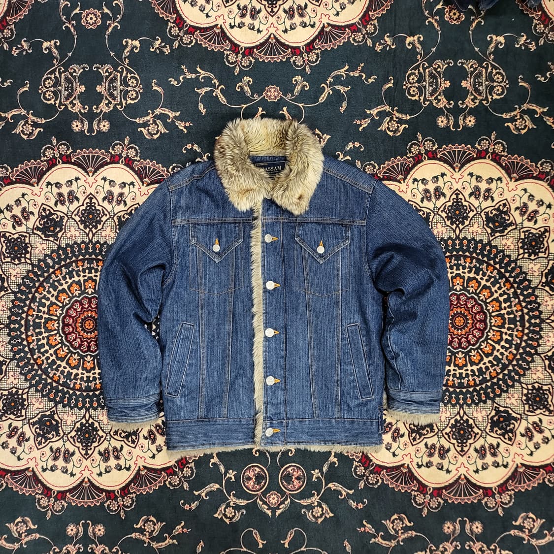 MASSAM 데님 자켓 상품이미지1