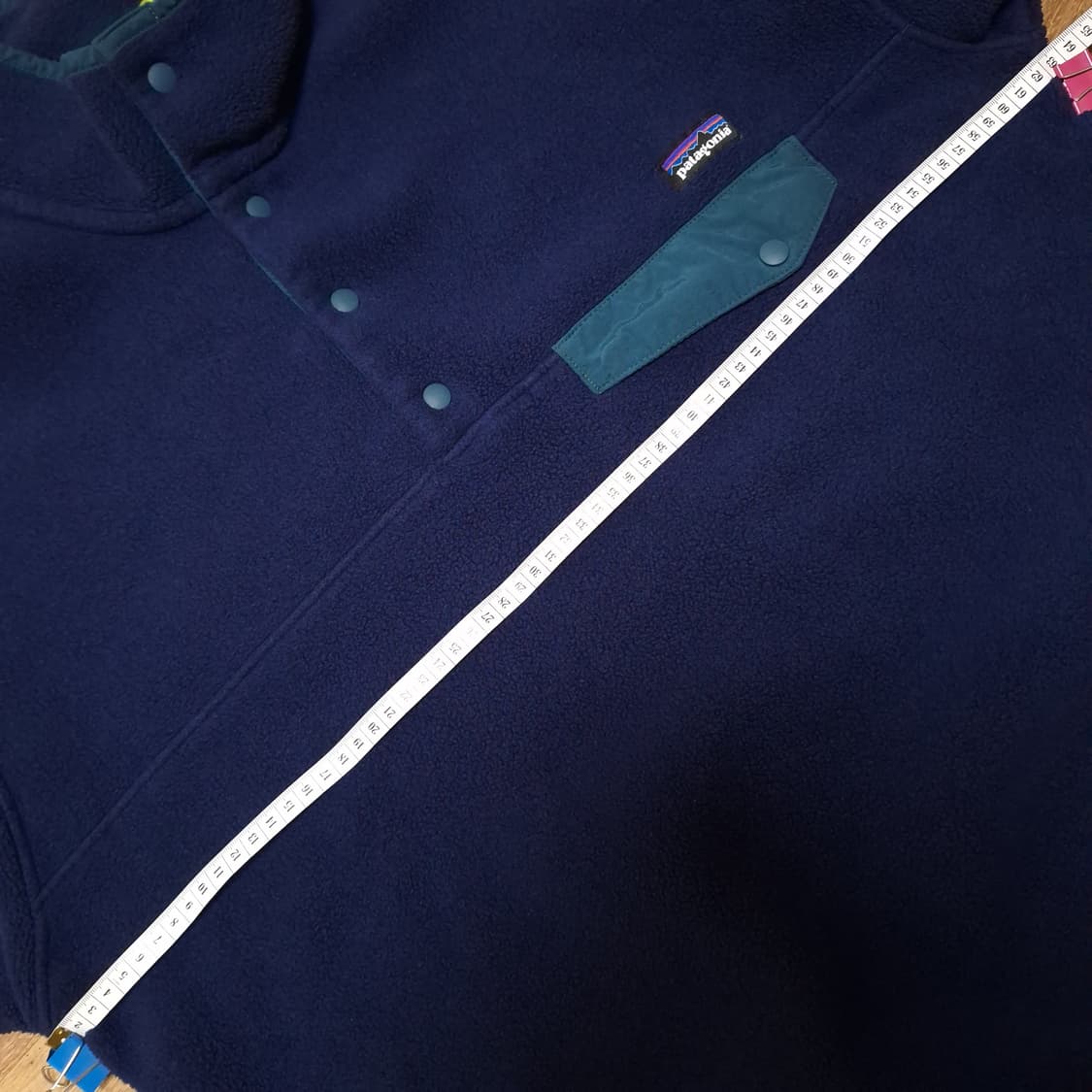 파타고니아 신칠라 스냅티 네이비 그린 m 상품이미지8