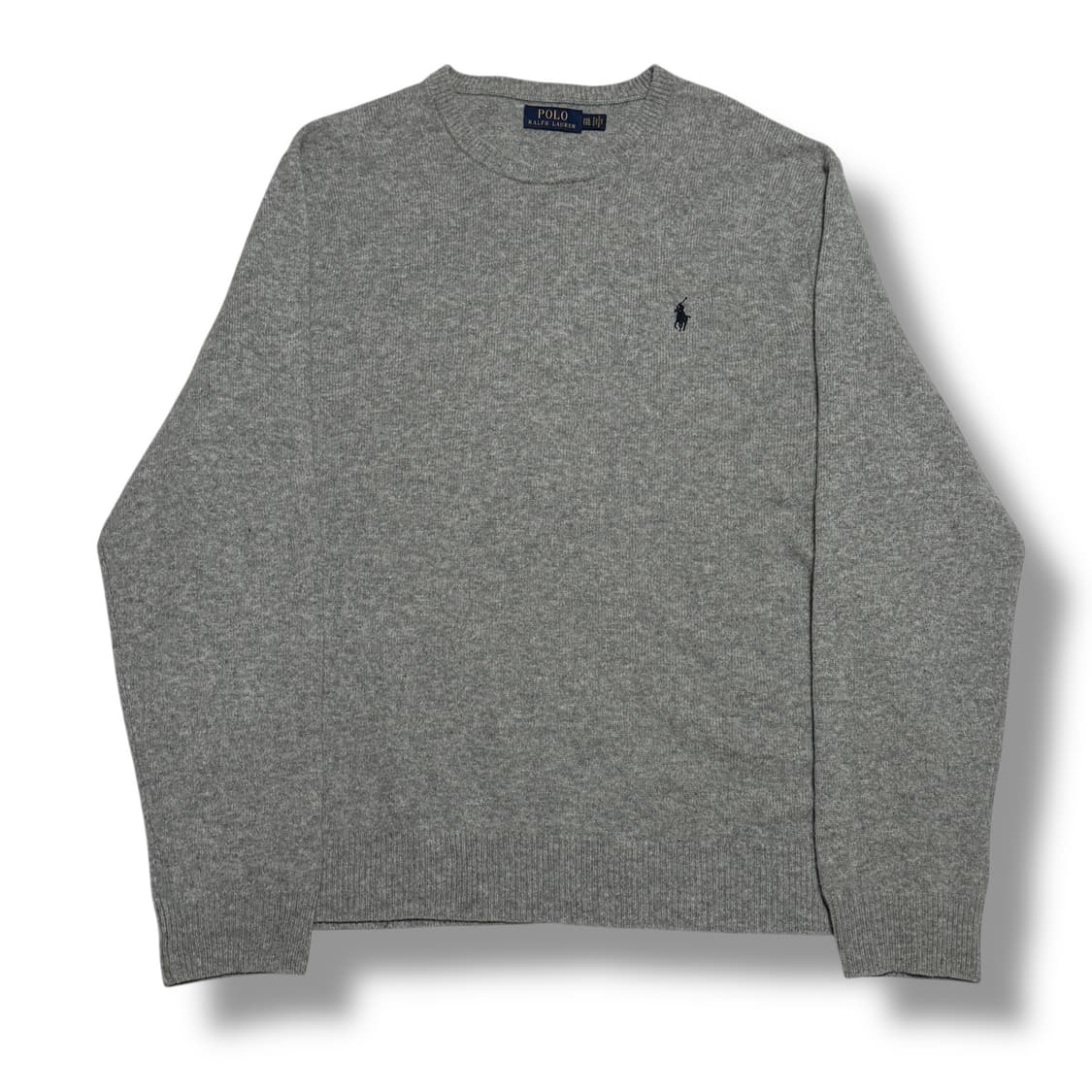 Polo Ralph Lauren 멜란지그레이 라운드넥 니트 상품이미지1