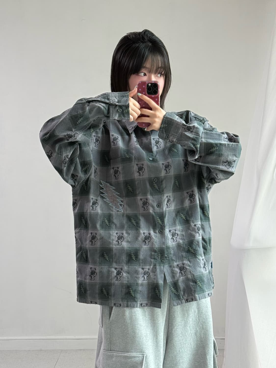 디스이즈네버댓x그레이트풀 데드 자카드 셔츠 상품이미지1