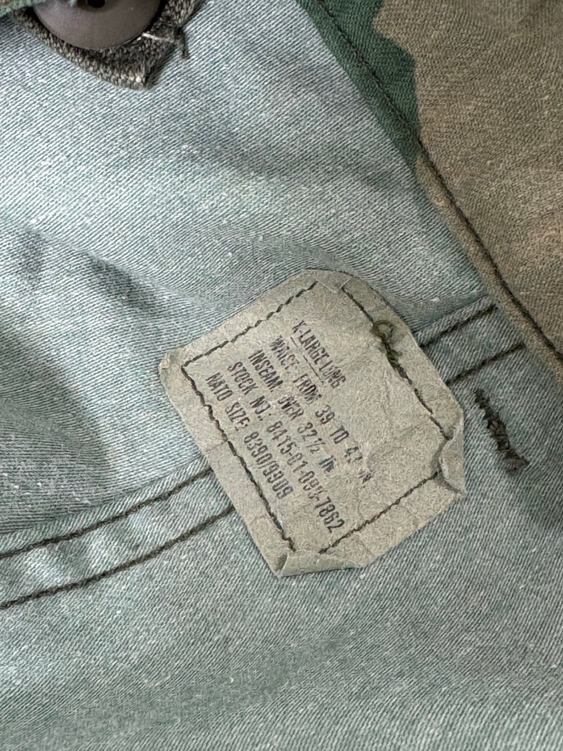 80s M-65 우드랜드 XL-L 상품이미지5