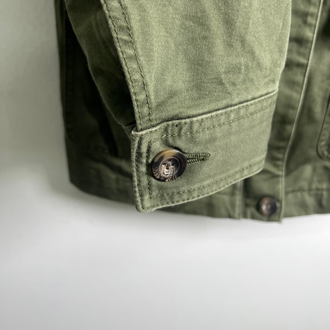 디젤 카키 패치 밀리터리 필드 자켓 XS 상품이미지7