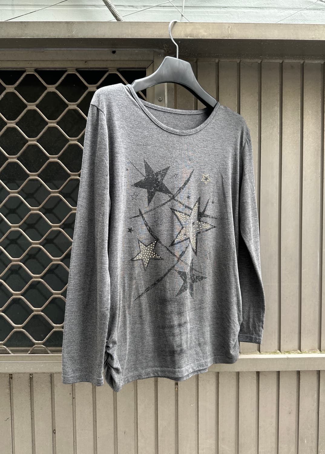 Star side shirring biz point long sleeve 상품이미지3