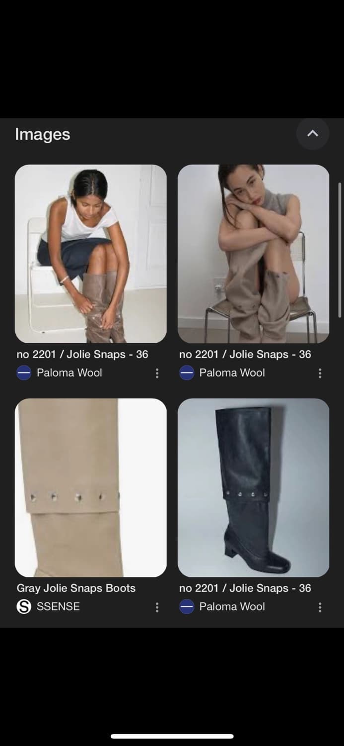 paloma wool 스냅부츠 브라운 37 상품이미지1